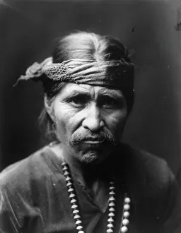 The Laughing Singer, c1905. Creator: Edward Sheriff Curtis