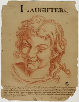 Emotion Prints: Laughter, after 1698. Creator: Eduardus Jacobus