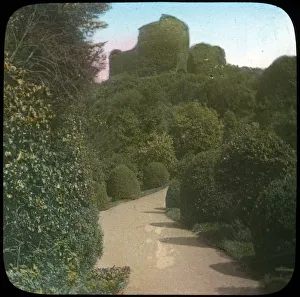 Cornish Prints: Launceston Castle, Cornwall, late 19th or early 20th century