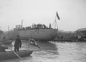 Launch of the Chilean destroy Almirante Condell, 27th January 1913 Launch of the Chilean destroy Almirante Condell, 27th January 1913