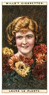 Images Dated 9th August 2007: Laura la Plante (1904-1996), American actress, 1928.Artist: WD & HO Wills