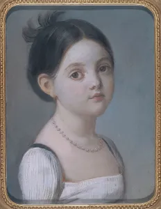 Artists Sister Prints: Laure de Balzac as a child. Creator: Unknown