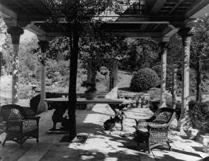 Laurelton Hall, Louis Tiffany Foundation, Laurel Hollow, Cold Spring Harbor, New York, c1918. Creator: Frances Benjamin Johnston. Laurelton Hall, Louis Tiffany Foundation, Laurel Hollow, Cold Spring Harbor, New York, c1918