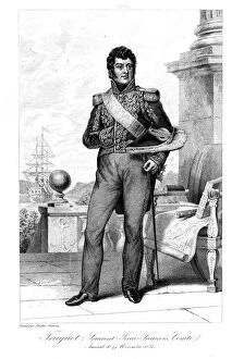 Images Dated 22nd June 2006: Laurent Jean Francois Truguet (1765-1831), French admiral, 1839.Artist: Geille