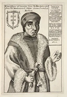 Laurenz Jans Koster, pub. 1683 (engraving). Creator: English School (17th Century)