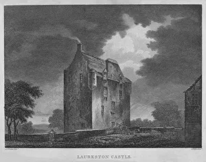 Jacob Fittler Prints: Laureston Castle, 1804. Artist: James Fittler