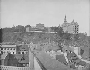 Cn Greig And Prints: Laval University Buildings, City of Quebec, c1897. Creator: Unknown