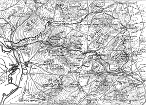 L'avance realisee le 15 decembre, au Nord de Verdun, par les divisions du groupement Mangin, 1916. Creator: Unknown