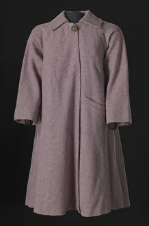 Lavender tweed swing coat designed by Arthur McGee, mid 20th-late 20th century Lavender tweed swing coat designed by Arthur McGee, mid 20th-late 20th century