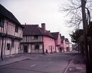 Quaint Prints: Lavenham, Suffolk, c1955. Creator: Arthur Charles Kirby Ware