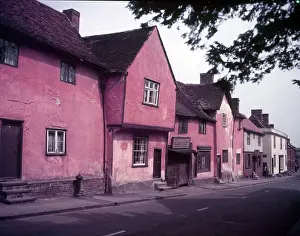 Quaint Prints: Lavenham, Suffolk, c1955. Creator: Arthur Charles Kirby Ware