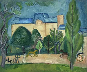 Dufy Prints: L'Avenue du Bois, 1909. Creator: Dufy