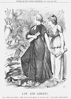 Law and Liberty, 1880. Artist: Joseph Swain