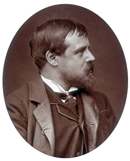 Woodburytype Prints: Lawrence Alma-Tadema, artist and Royal Academician, 1881. Creator: Lock & Whitfield