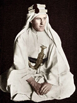 Images Dated 25th March 2015: Lawrence of Arabia, early 20th century