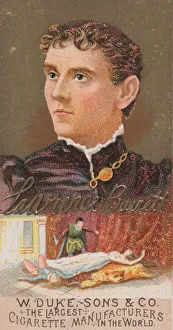 Lawrence Barrett, from the series Great Americans (N76) for Duke brand cigarettes, 1888