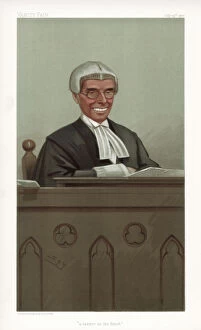 Images Dated 7th January 2009: A Lawyer on the Bench, 1902. Artist: Spy