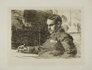 Lawyer Wade, 1890. Creator: Anders Leonard Zorn