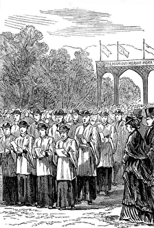 Choir Boy Prints: Laying the foundation-stone of St