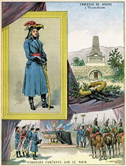 Les Francais Illustres Gallery: Lazare Hoche, French soldier, 1898. Artist: Gilbert