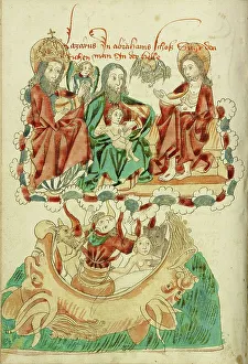 Good Versus Evil Prints: Lazarus in the Bosom of Abraham