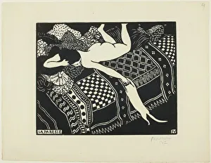 Divan Prints: Laziness, 1896. Creator: Félix Vallotton