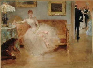 Nervous Prints: Le bal, 1890. Creator: Henri Gervex