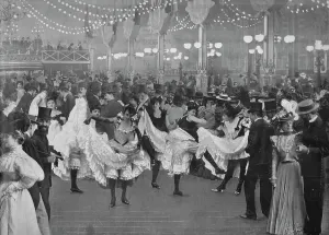 18th Arrondissement Prints: Le Bal Du Moulin-Rouge, 1900