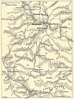 Sahara Prints: Le bas Sahara-Les Oasis, Mzab; Afrique du nord, 1914. Creator: Unknown