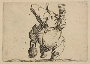 Callote Gallery: Le Beveur vu de Face (The Drinker Viewed from the Front), from Varie Figure Gobbi, suit