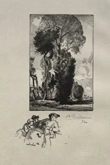 Le Bocage. Creator: Auguste Louis Lepere (French, 1849-1918)