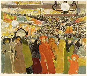 Le Bon Marche Prints: Le Bon Marché, 1902. Creator: Lunois, Alexandre (1863-1916)