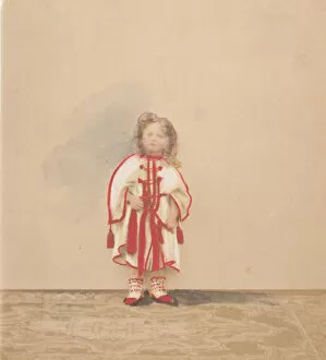 Castiglione Giorgio Verasis Di Gallery: Le bournous (colorie), 1860s. Creator: Pierre-Louis Pierson