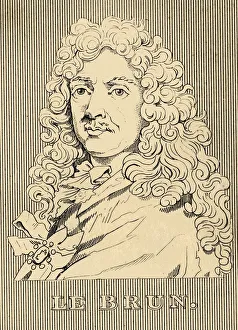 Charles Le Gallery: Le Brun, (1619-1690), 1830. Creator: Unknown