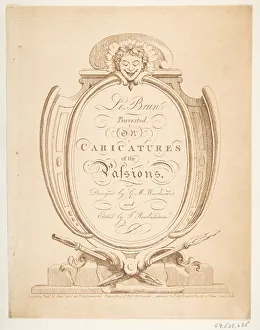 Rudolph Collection: Le Brun Travested, or Caricatures of the Passions, January-February 1800
