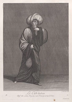 Le Cadi-leskier, Chef des Loix. Il y en a un d'Europe et un d'Asie, 1714-15