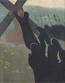 1889 Gallery: Le Calvaire ou Montee au calvaire, 1889. Creator: Denis, Maurice (1870-1943)