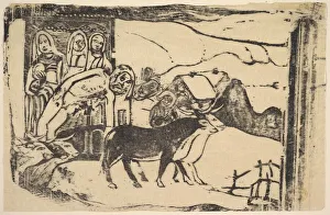 Le Calvarie Breton, 1898-99. Creator: Paul Gauguin