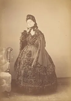 Astrakhan Gallery: Le Caracul (L Astrakhan), 1860s. Creator: Pierre-Louis Pierson