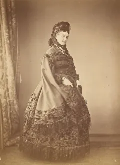 Le Caracul (L Astrakhan), 1860s. Creator: Pierre-Louis Pierson