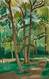 Matisse Prints: Le carrefour de Malabry, 1917. Creator: Matisse, Henri (1869-1954)