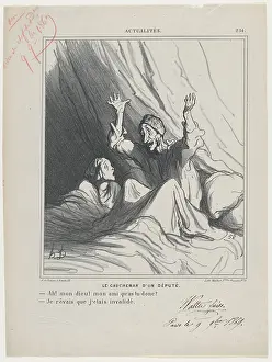 Anxiety Prints: Le Cauchemar d'un Depute, 1869