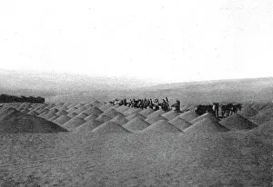 Namibia Prints: Le champ diamantifere de Kolmanskop; Afrique Australe, 1914. Creator: Unknown
