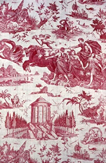 Guide Reni Gallery: Le Char de l Aurore (The Chariot of Dawn) (Furnishing Fabric), Nantes, 1785 / 89