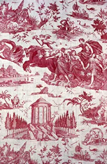 Le Char de l Aurore (The Chariot of Dawn) (Furnishing Fabric), Nantes, 1785 / 89