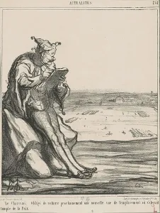 Le Charivari, obligé de refaire prochainement une nouvelle vue... 19th century. Creator: Honore Daumier
