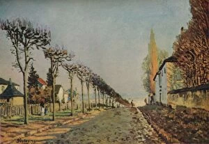 Impressionism Collection: Le chemin de la Machine, 1873, (1929). Artist: Alfred Sisley