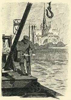 Notre Dame De Paris Gallery: Le Chevet de Notre-Dame, Le Matin, 1903. Creator: Unknown