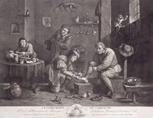 Le Chirugien de Campagne ( The Country Surgeon ), c1747. Artist: Thomas Major