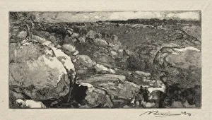 Le cirque du Long- Rocher. Creator: Auguste Louis Lepere (French, 1849-1918)